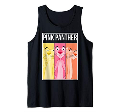 The Pink Panther Colorful Panels Tank Top