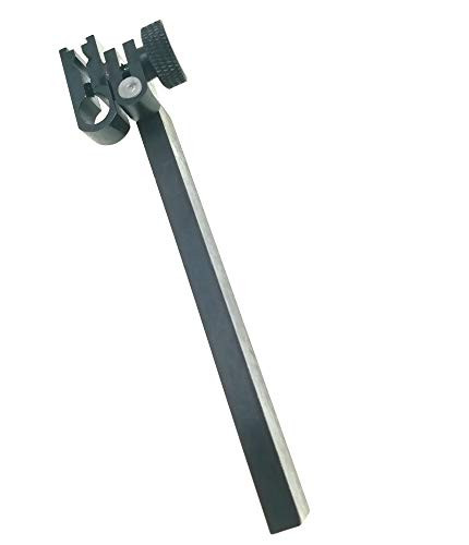SUXING Rectangular Dial Test Indicator Height Gauge Holder Bar 6.35 X12.7 X100mm and Sleeve Swivel Clamp Indicator Attachment 8mm 6mm 4mm Hole