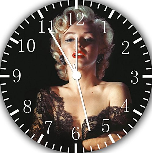 Marilyn Monroe Wall Clock Silent Non-Ticking Nice for Decor Or Gifts F02