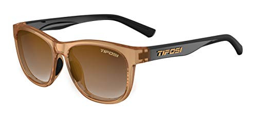 Tifosi Optics Swank Sunglasses -Crystal Brown-Onyx-Brown Gradient Lenses-