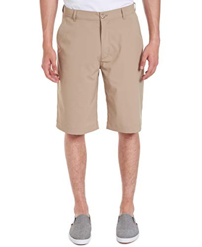 Chaps Uniform Young Mens Flat Front Short Shorts -stone cold 28