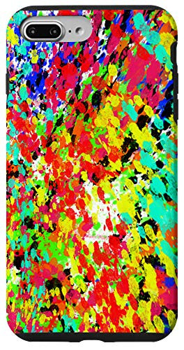 iPhone 7 Plus-8 Plus Art Paint Splatters Design Case