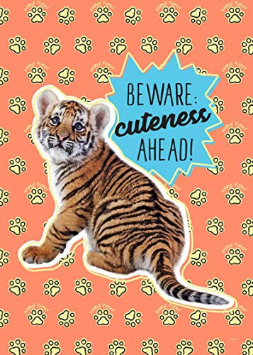 Beware cuteness ahead Canvas Art Poster and Wall Art Picture Print Modern HD Print Decoration For Living Room Paintings Posters Framed Ready to Hang 16x24inch-40x60cm- NoFramed
