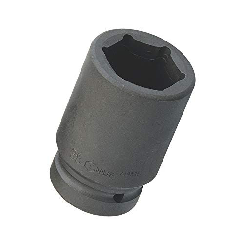 Genius Tools 1" Dr. 18mm Deep Impact Socket - 849518