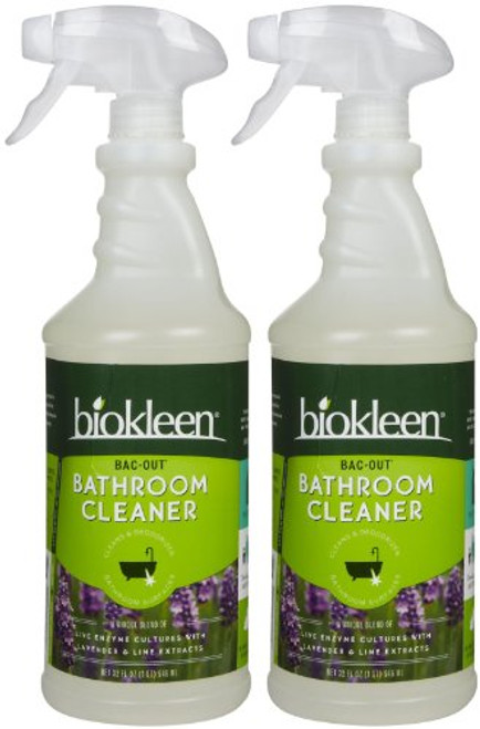 Biokleen Bathroom Cleaner - Lavender-Lime - 32 oz - 2 pk Biokleen Bathroom Cleaner - Lavender-Lime - 32 oz - 2 pk