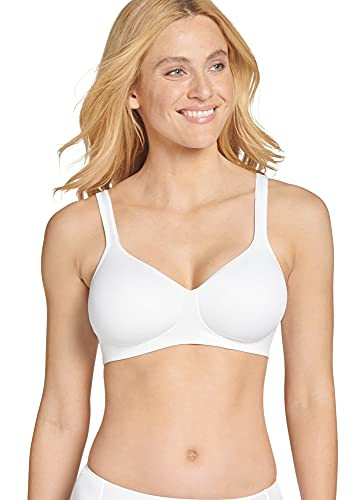 Jockey Women's Bras Forever Fit Full Coverage Molded Cup Bra White m