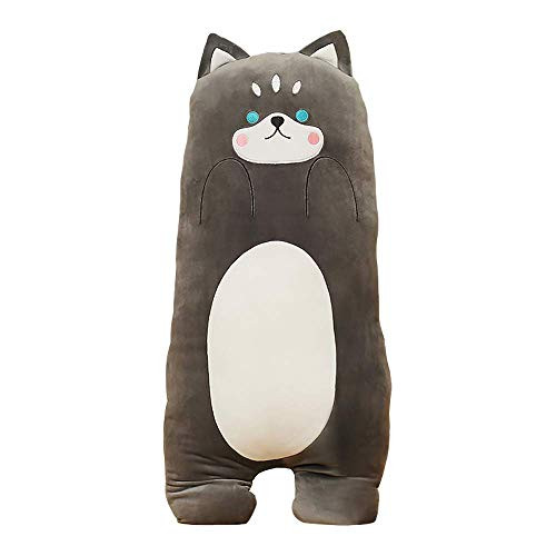 Sweetop 19.6 inch Cute Cat Pillow Plush Stuffed Squishy Animal Pillow Super Soft Cartoon Hugging Toy Gifts for Bedding Kids Sleeping Kawaii Pillow