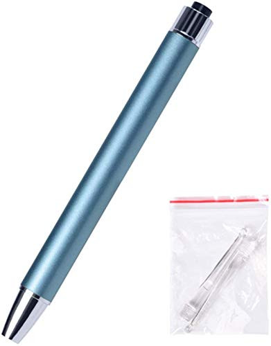 Shade Cloth Magnifying Magnifying Glass Ear Cleaner Ear Wax Removal Tool Flashlight Earpick Ear Cleaning Earwax Remover Ear Curette Light Spoon with Magnifier SLZFLSSHPK - Color - Blue -