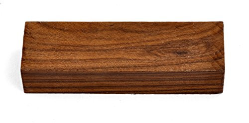 Texas Knifemakers Supply East India Rosewood Knife Handle Block -Each Piece is Unique- 5" x 1-1-2" x 1"