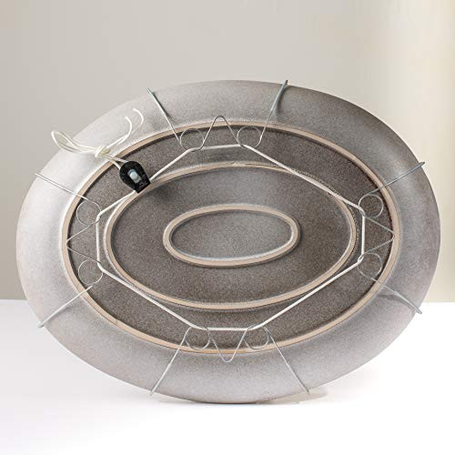 Display Buddie Extra-Large Adjustable Plate Hanger for Plates Platters Bowls  and  Oval Square Rectangular Objects Between 18 inch-24 inch Overall and up to 10 lbs.