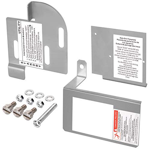 Generator Interlock Kit Cover Generator and QOM2 Frame Size Main Breaker Interlock Kit Generator Interlock Kit Cover Generator and QOM2 Frame Size Main Breaker Interlock Kit
