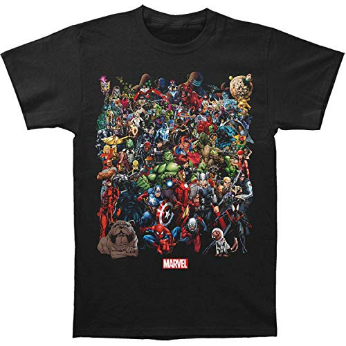 Marvel Comics Men's Marvel Universe T-Shirt XX-Large Black
