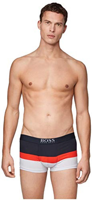 Hugo Boss BOSS Men's Trunk Marine-red-White XXL Hugo Boss BOSS Men's Trunk Marine-red-White XXL
