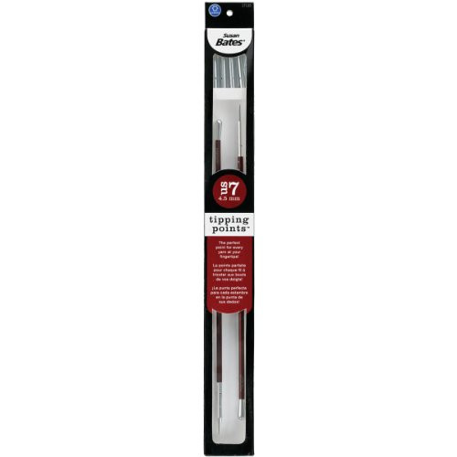 Susan Bates Tipping Points Knitting Needles 10"-Size 7/4.5mm