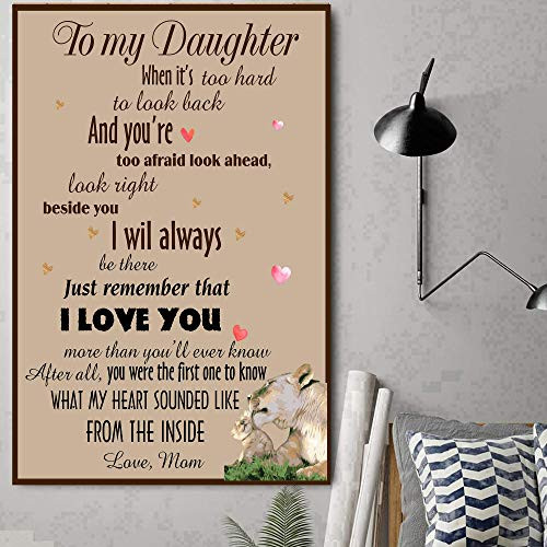 Morgan Schai to My Daughter When it is Too Hard to Look Back and You are Too Afraid Look Ahead Poster