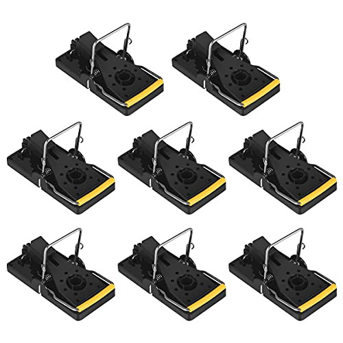 Mouse Traps Indoor Mouse Trap Mice Traps for House Mice Trap Catch Quick and Effective 8 Pack