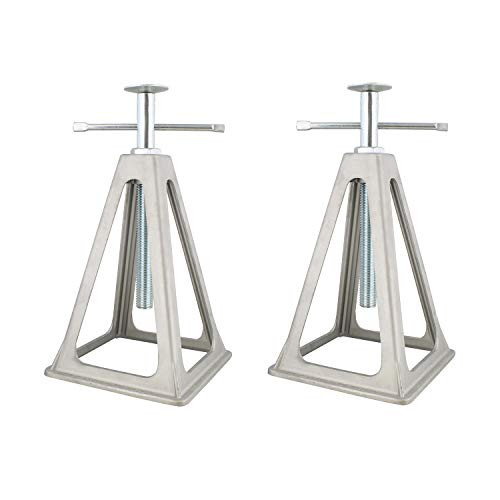 Dumble RV Stabilizer Jacks Camper Leveling Blocks 2-Pack  Heavy Duty Leveling Blocks for Trailer Camper Motorhome