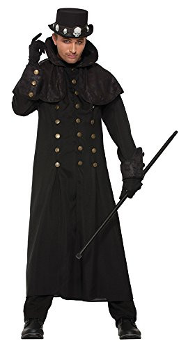 Forum Novelties Men's Costume Warlock Coat, Multi/Color, One Size