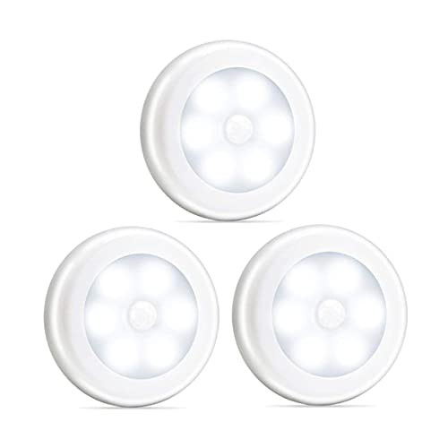 Indoor Motion Sensor Light Led Night Lamps Closet Lighting Cabinet Tube Battery-Powered Stick On Anywhere Motion Night Lights Stair Wall Hallway Bedroom Kitchen Lighting Cabinet
