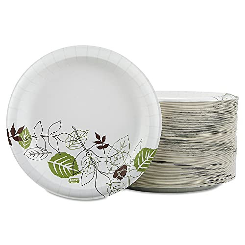 Dixie Foods Plates Extra Heavy Weight 8-1-2" 125-PK Pathways-White