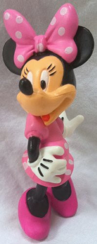 Disney Mickey Mouse Club House Minnie Mouse Petite Doll Cake Topper Figure Style May Differ