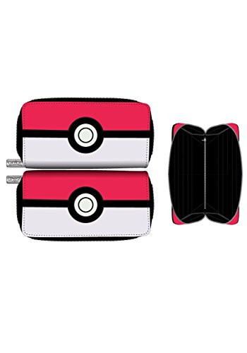Pokemon Pokeball Zip Around Wallet Standard