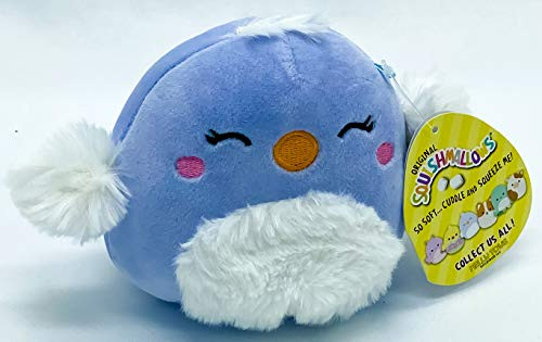 Squishmallow Kellytoy Astra The 5" Blue Bird Super Soft Stuffed Toy Easter Pillow