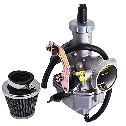 munirater Carburetor Carb Replacement for Honda Fourtrax Sportrax TRX 200 TRX200SX TRX200D TRX250EX with Air Filter