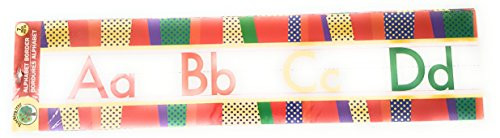Teaching Tree Manuscript Alphabet Bulletin Back to School Board Creative Strips School Office Resources Scholastic Teacher Teacher's Bulletin Trim Wall Border Decal Classroom Decoration Dots/Strips 1