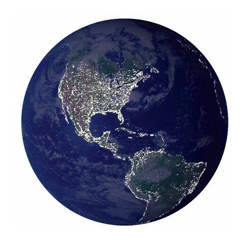 Earth In My Room Remote Control Wall Décor Night Light