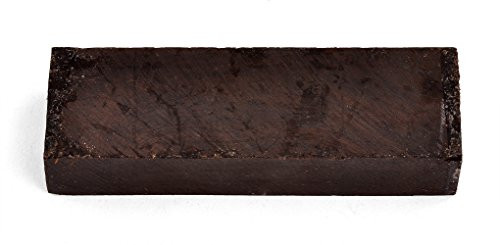 Texas Knifemakers Supply African Blackwood Knife Handle Block -Each Piece is Unique- 5" x 1-1-2" x 1"