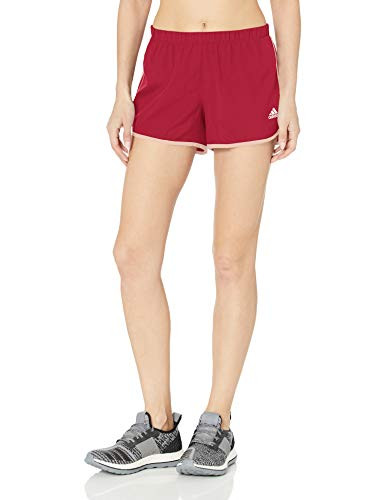 adidas Womens M20 Short Active Maroon-Glow Pink X-Small