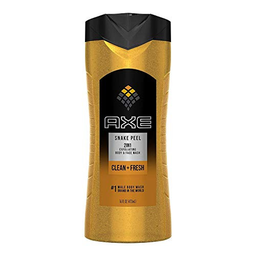 Axe Exfoliating Shower Gel Snake Peel 16 Ounces -Pack of 6-