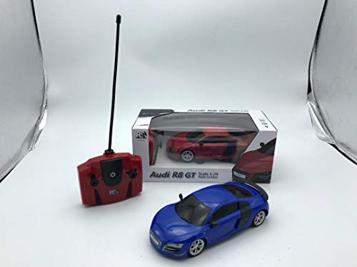 Audi R8 GT Radio Remote Control RC Car 1/14 Bentley Continental GT Supersports Red New (Blue)