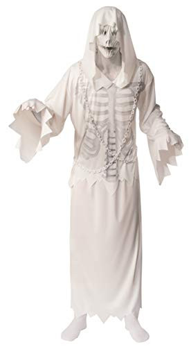 Rubie's Opus Collection Hooded Ghost Costume White-Grey Standard