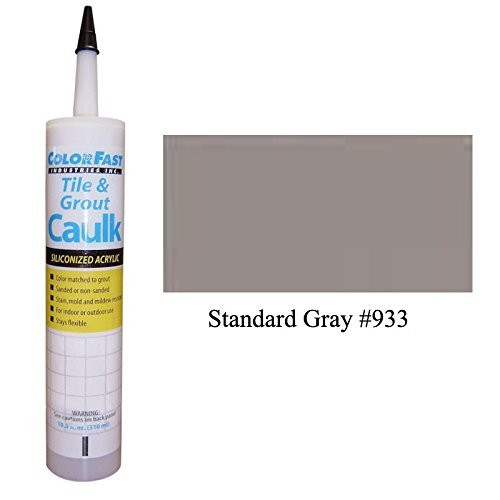 TEC Color Matched Caulk by Colorfast (Sanded) (933 Standard Gray)