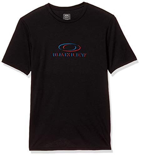 Oakley Men's Match Ellipse Ss Tee Blackout XS