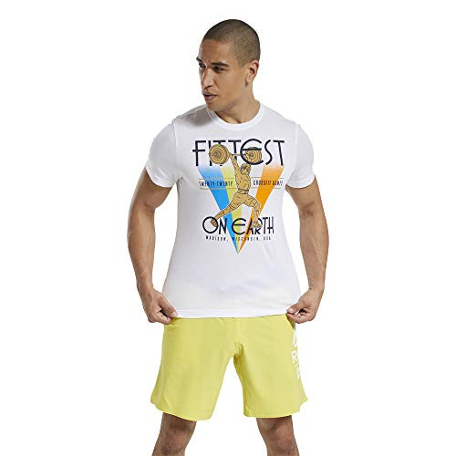 Reebok Crossfit Fittest On Earth T-Shirt White S