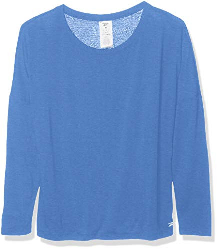 Reebok Workout Ready Supremium Long Sleeve Shirt Blue Blast 4X26W
