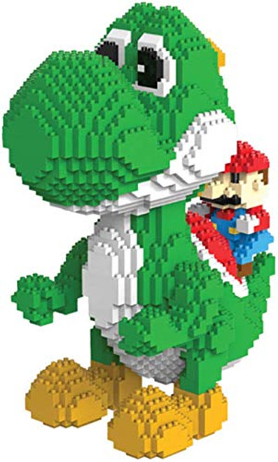 WTFYSYN Mario Mini Blocks Yoshi Model Blocks Anime DIY Micro Building Block Toys Kids Gifts-2276Pcs-