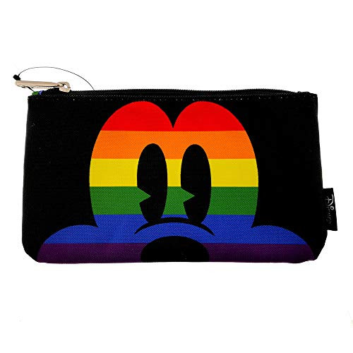 Loungefly Mickey Mouse Rainbow Zippered Pencil Pouch