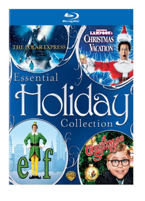 Essential Holiday Collection -The Polar Express - National Lampoon's Christmas Vacation - Elf - A Christmas Story- -Blu-ray- Essential Holiday Collection -The Polar Express - National Lampoon's Christmas Vacation - Elf - A Christmas Story- -Blu-ray-
