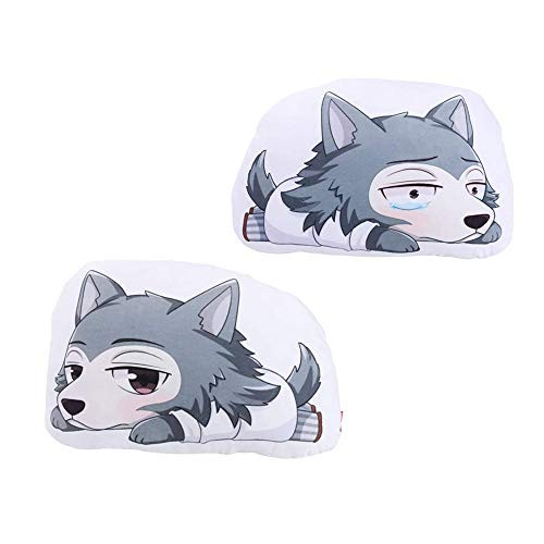 Anime BEASTARS Plush Pillow Toy Cute Rabbit Haru Legoshi Louis Throw Pillow Stuffed Figure Doll for Girls Boys