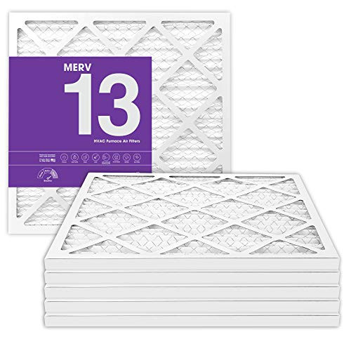 MervFilters 10x10x1 Air Filter MERV 13 MPR 1500 AC Furnace Air Filter 6 Pack
