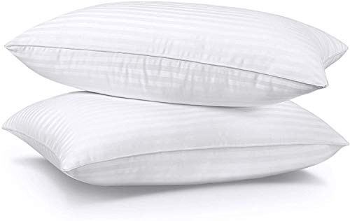 SUMITU Firm Bed Pillows for Sleeping 2 Pack Standard Size 20 x 26 Inches Hypoallergenic Pillow for Side and Back Sleeper Hotel Gel Pillows Set of 2 Down Alternative Cooling Pillow