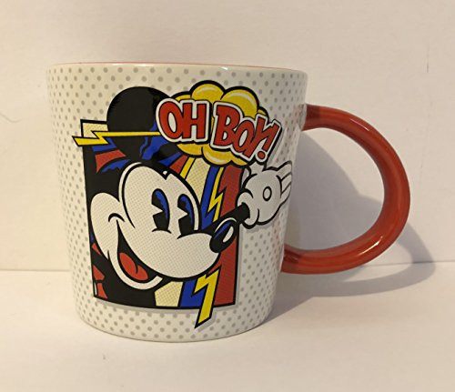 Disney Parks Mickey Mouse Oh Boy! Ceramic Mug