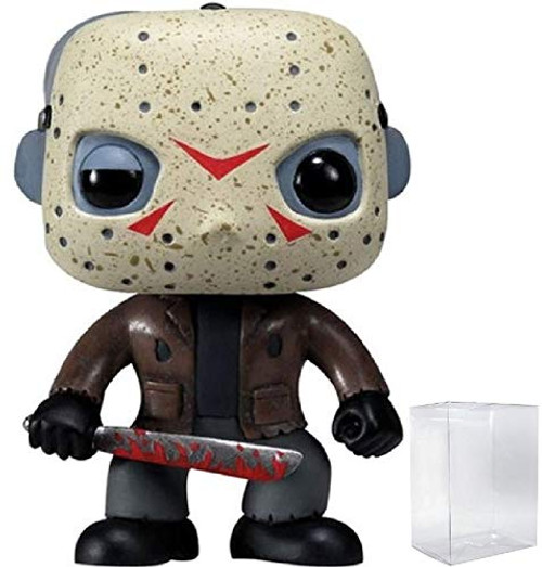 Funko Pop! Movies: Friday the 13th - Jason Voorhees Vinyl Figure (Bundled with Pop BOX PROTECTOR CASE) Funko Pop! Movies: Friday the 13th - Jason Voorhees Vinyl Figure (Bundled with Pop BOX PROTECTOR CASE)