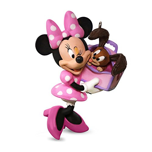 Hallmark Keepsake 2017 Disney Minnie Mouse Girl's Best Friend Christmas Ornament
