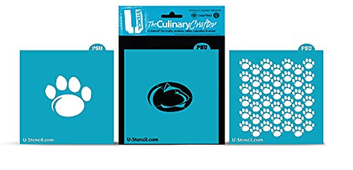 Officially Licensed Penn State Culinary Stencil Combo A