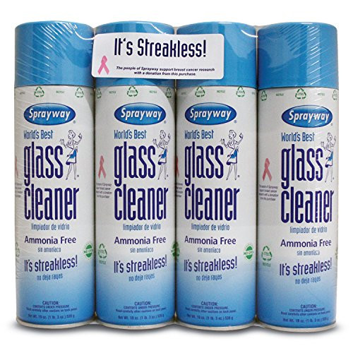Sprayway Glass Cleaner -12 Cans-